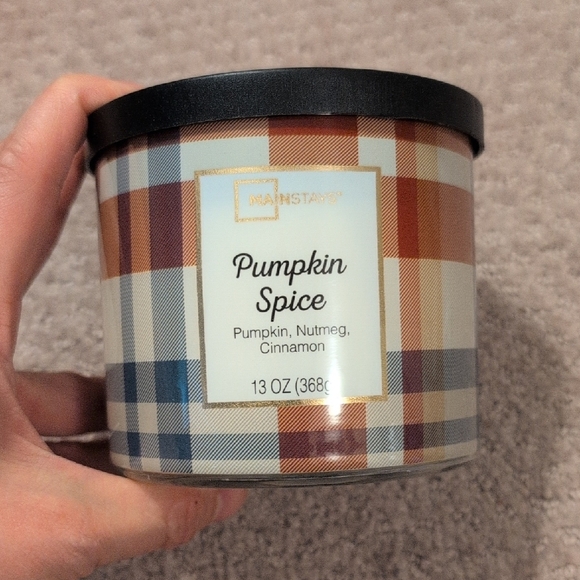 Mainstays Pumpkin Spice Candle - Multicolor - Picture 1 of 5